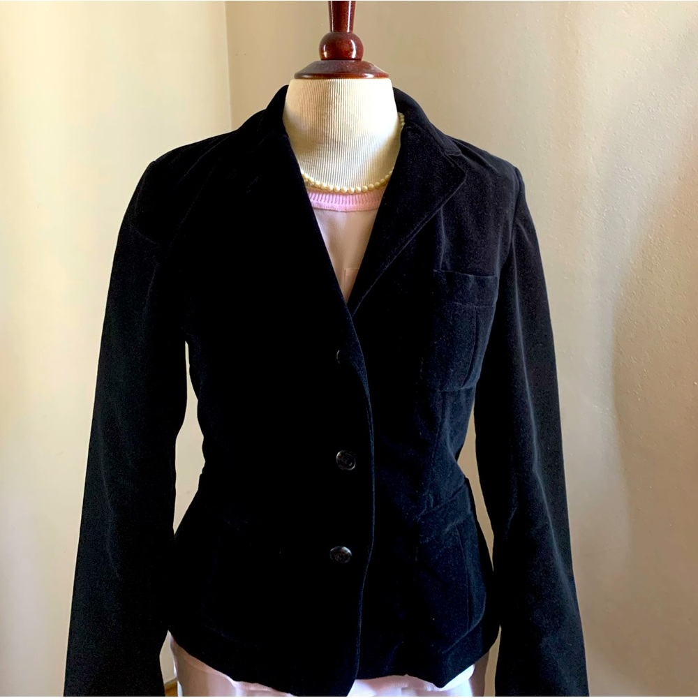 Velvet blazer